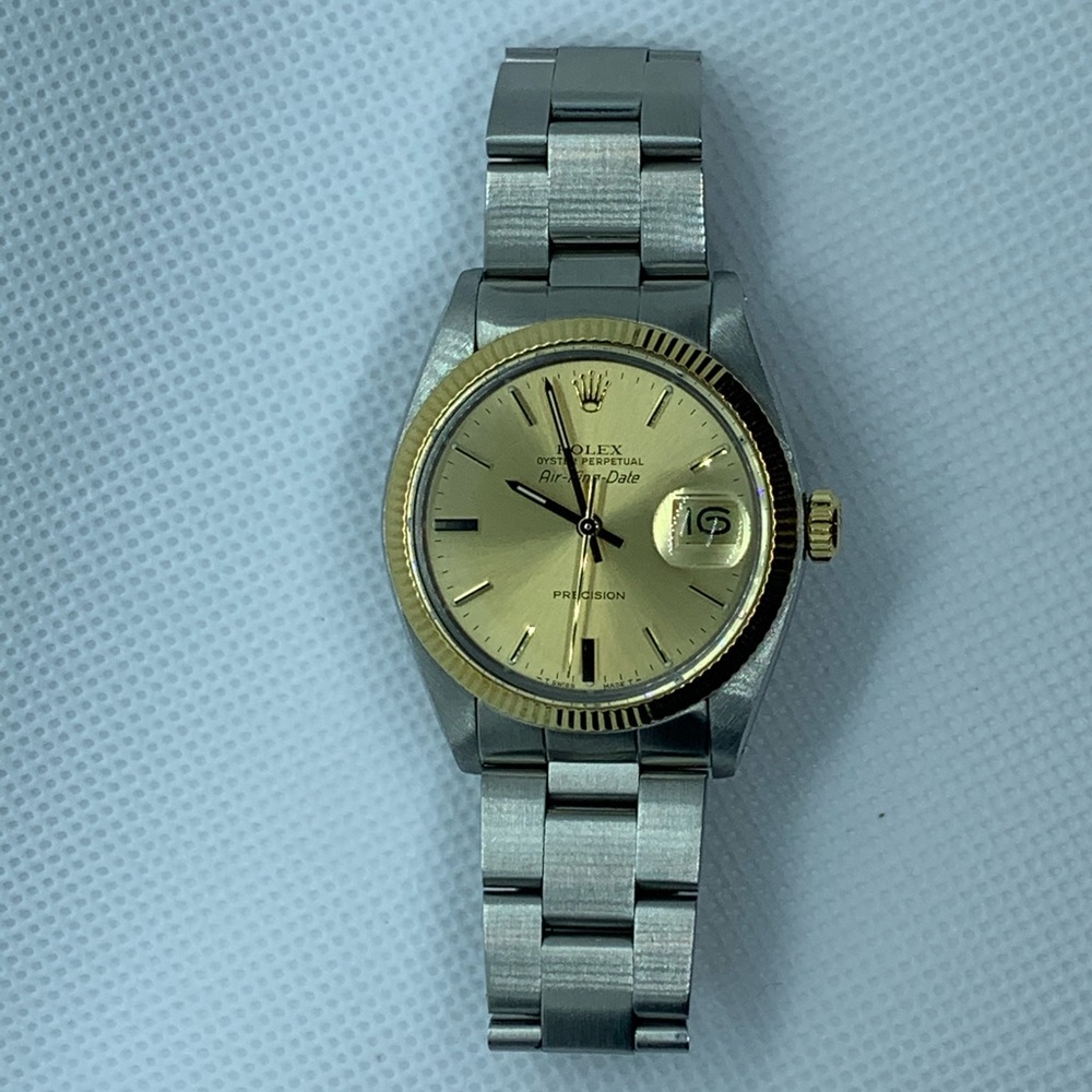 SOLD***Rolex Air King Date***SOLD - Picture 4 of 8